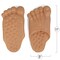 Barefoot Funny Feet Slippers - Jumbo Big Foot Realistic Costume Accessories Shoe Covers for Giant Costumes for Kids and Adults